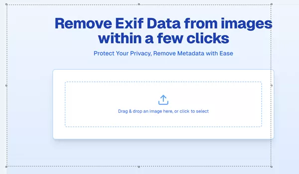 Méthode de capture d’écran pour la suppression des métadonnées peu fiable